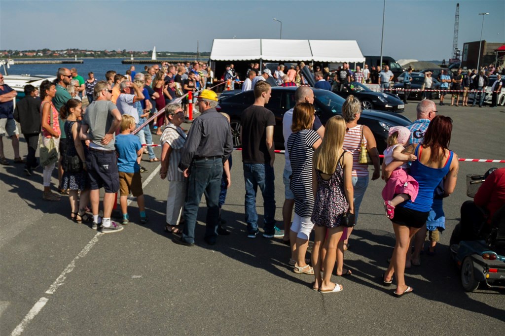 Mange mennesker besøgte den nystartede Racing Festival
(Foto: Struer Racing Festival)